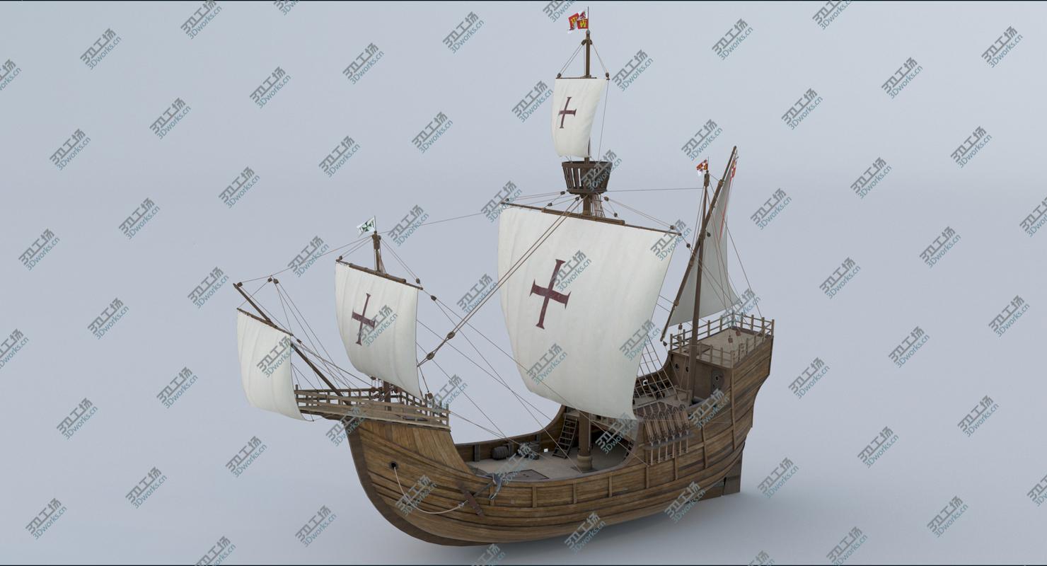 images/goods_img/202104094/3D model Santa Maria Ship/2.jpg